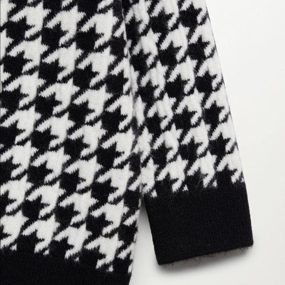 Mango houndstooth sweater bloggers fav, Rare❤️ - Picture 10 of 12